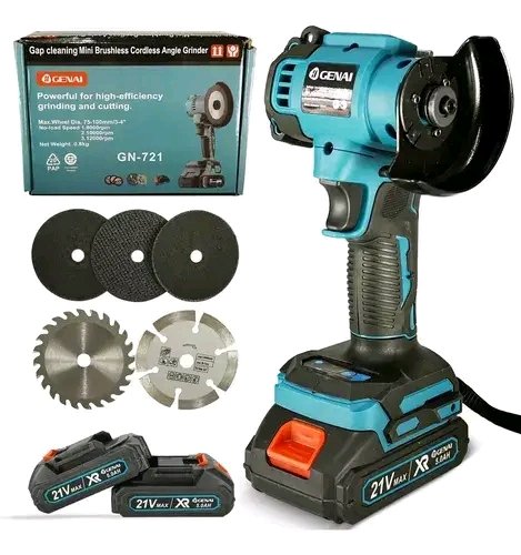 Mini meuleuse double batterie